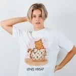 tricou personalizat leneș versat (lv)