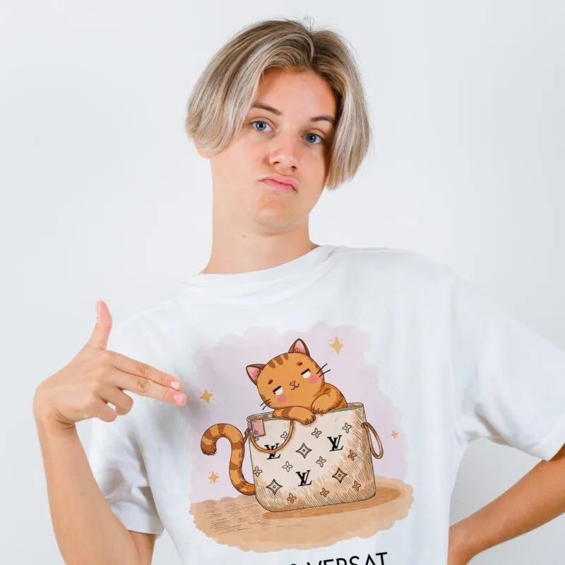 tricou personalizat leneș versat (lv)