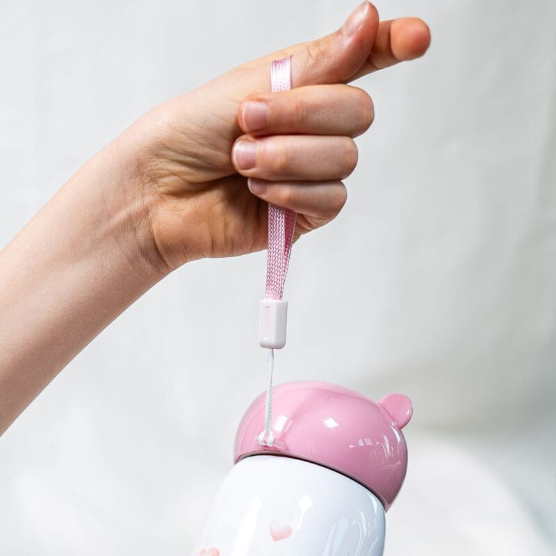 bidon termos ursuleț personalizat cu nume