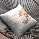 pernă personalizată cu mesaj pentru bunica