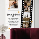 tablou canvas personalizat colaj rolă de film