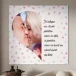 tablou canvas personalizat te iubesc pentru ce sunt