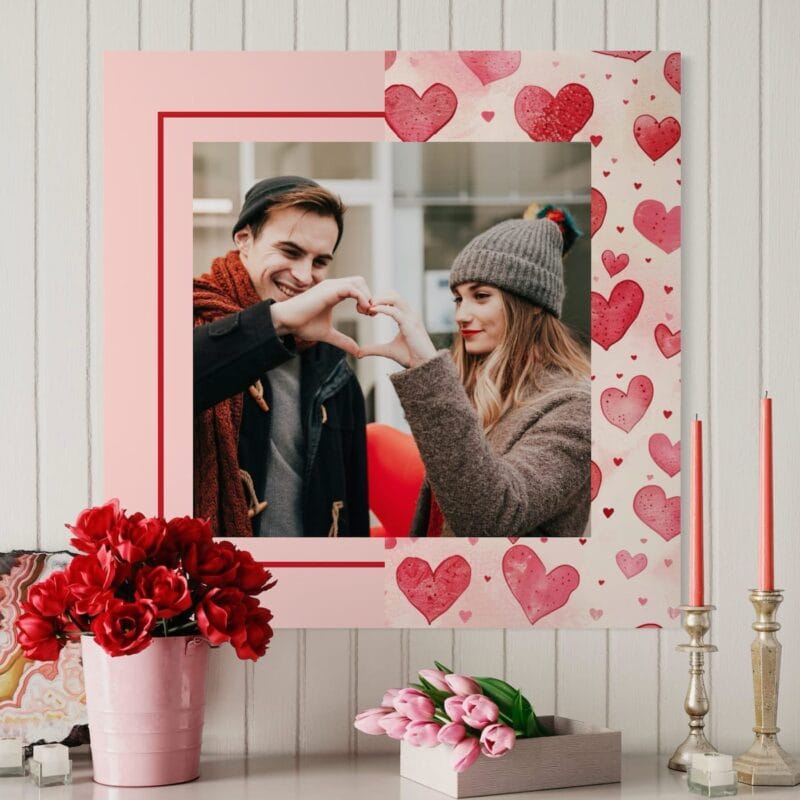 tablou canvas personalizat colaj familia Împreună (copiază)