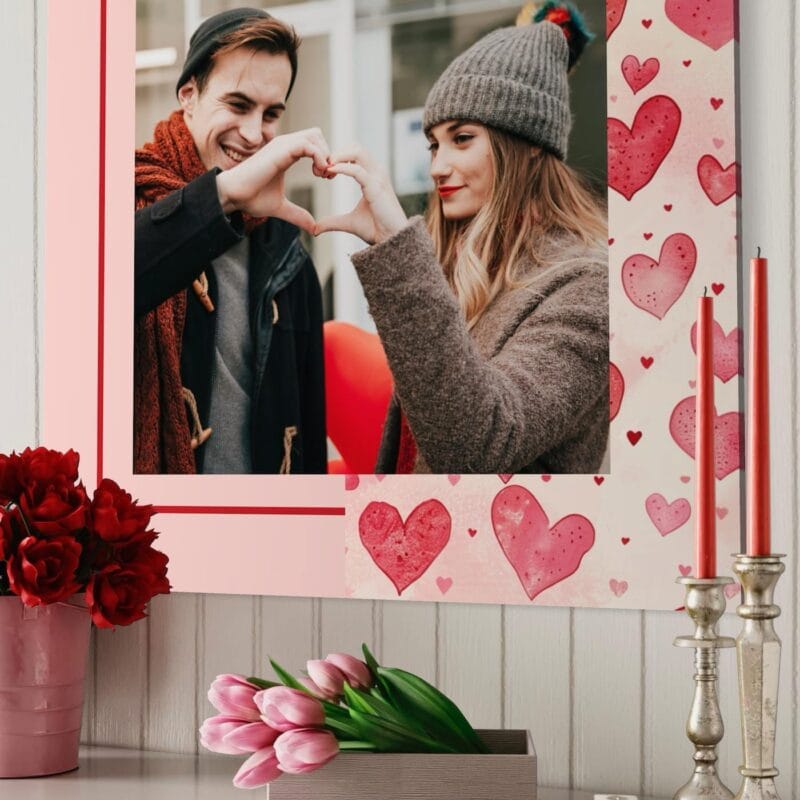 tablou canvas personalizat colaj familia Împreună (copiază)