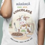 tricou personalizat mănâncă ciocolată