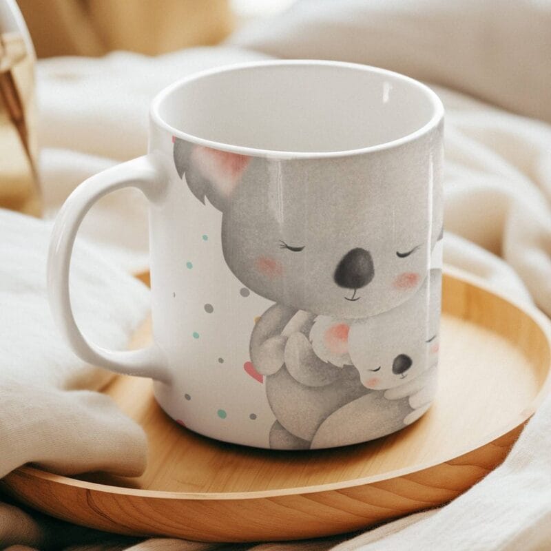 cană personalizată cadou pentru mămica de la copilaș