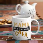 cană personalizată vreau mai multă cafă