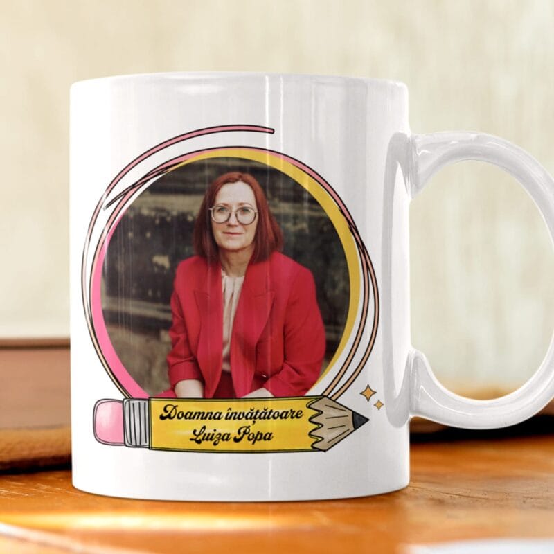 cană personalizată pentru Învățătoare