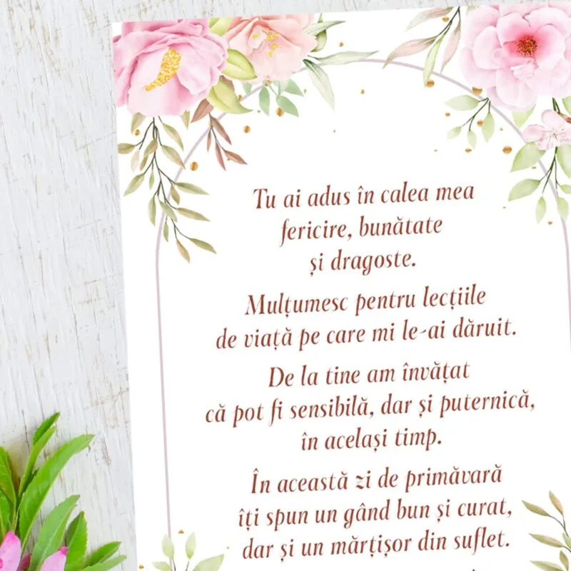 felicitare personalizată la mulți ani mama