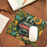 mouse pad personalizat zâmbește cineva te iubește