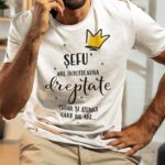 set personalizat cu cană, tricou și breloc pentru Șefu'
