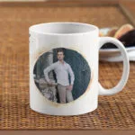 set personalizat pentru nași cu ardezie și căni