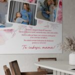 tablou canvas personalizat colaj pentru mama singura ființă