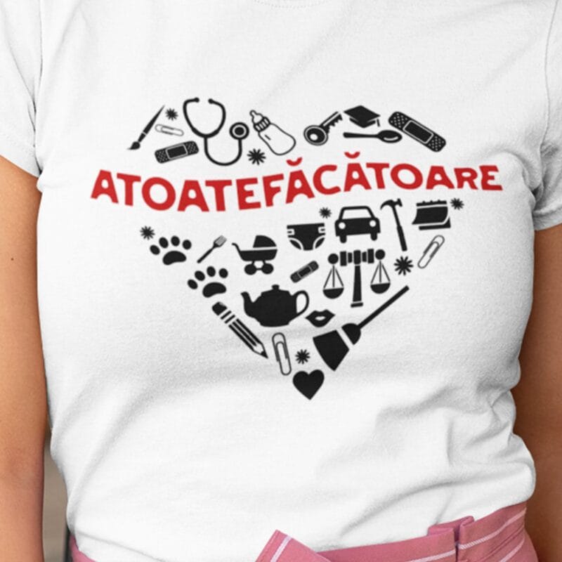 tricou personalizat atoatefăcătoare