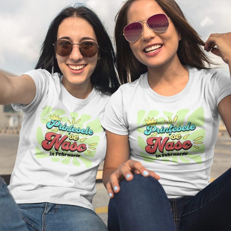 tricou personalizat prințesele se nasc