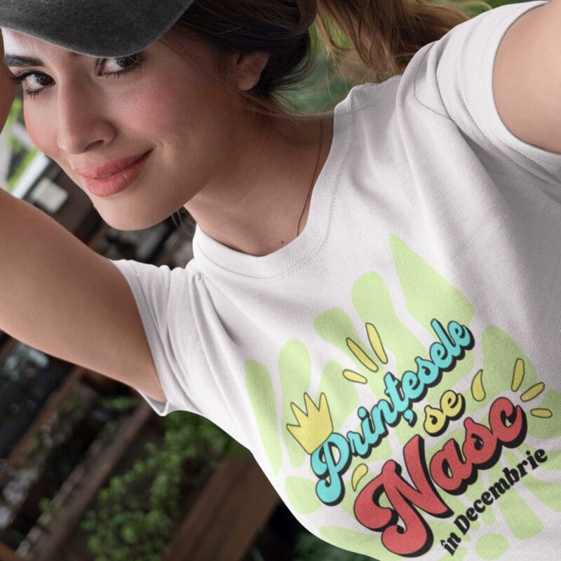 tricou personalizat prințesele se nasc