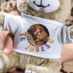 ursuleț de pluș personalizat cu o poză și urare