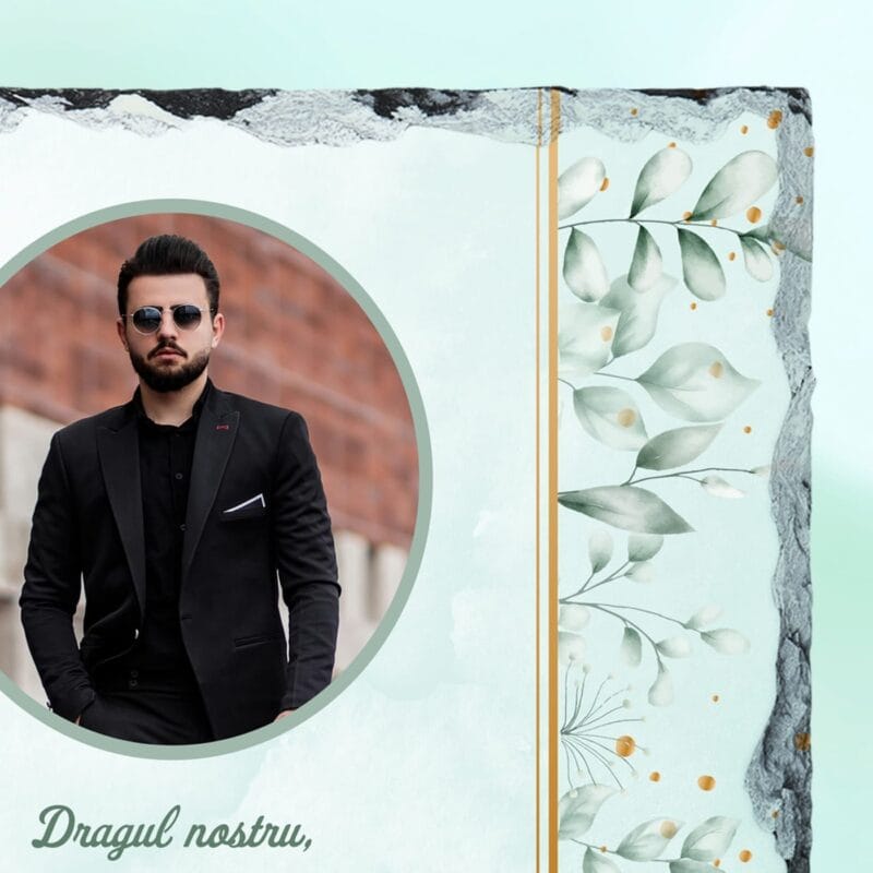 ardezie personalizată pentru constantin