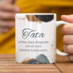 cană personalizată pentru tata cu poză și mesaj