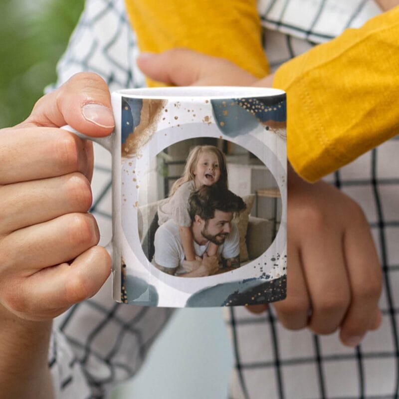 cană personalizată pentru tata cu poză și mesaj