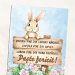 magnet cadou personalizat cu mesaj de paște (copiază)