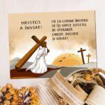 magnet cadou personalizat cu mesaj de paște