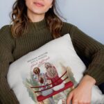 pernă personalizată pentru prietene