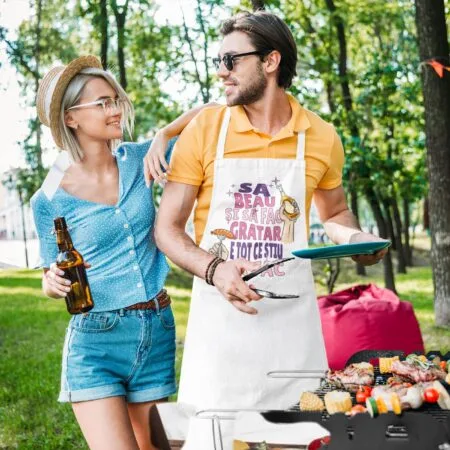 Șorț personalizat amuzant pentru bucătarul casei