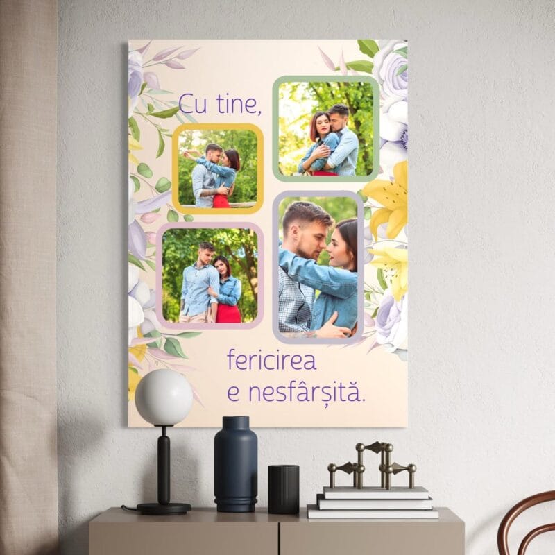 tablou canvas personalizat colaj cu tine