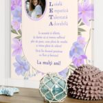 tablou canvas personalizat pentru violeta