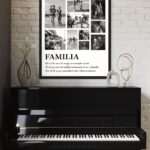 tablou colaj personalizat familia este o binecuvântare