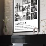 tablou colaj personalizat familia este o binecuvântare