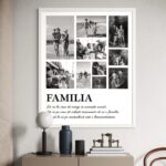 tablou colaj personalizat familia este o binecuvântare