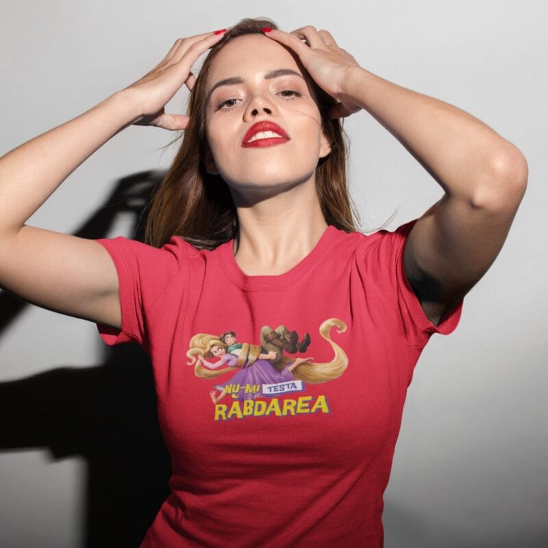 tricou personalizat nu-mi testa răbdarea cu rapunzel