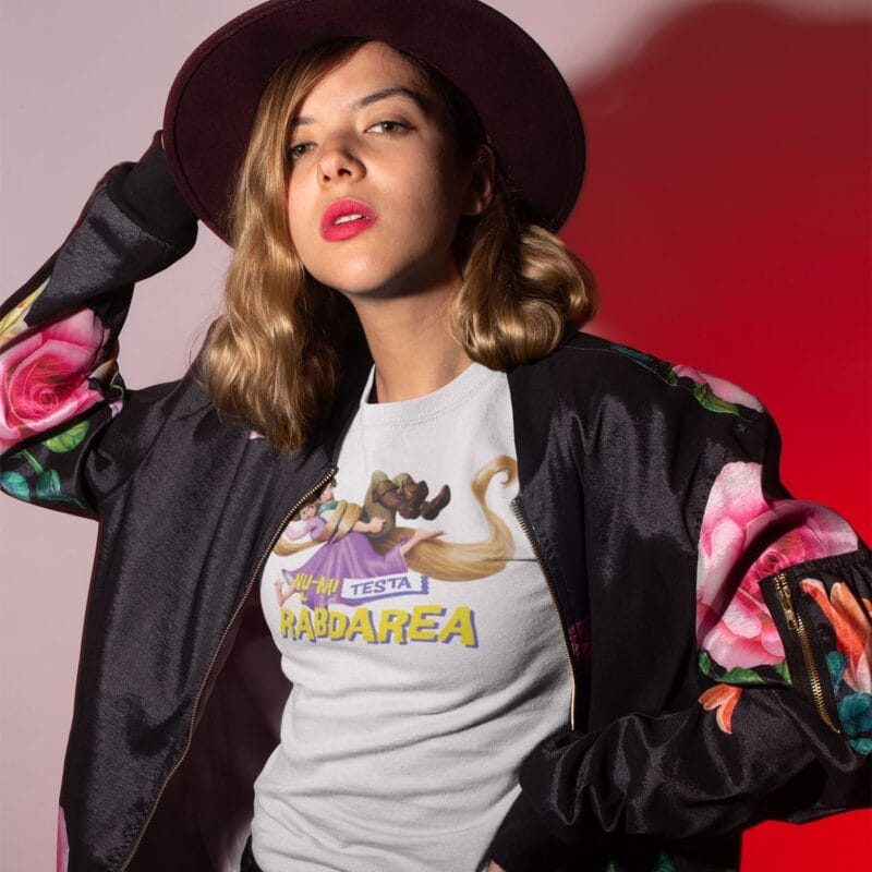 tricou personalizat nu-mi testa răbdarea cu rapunzel