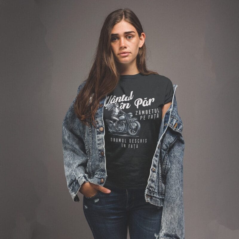 Tricou Personalizat cu Mesaj pentru Motocicliste