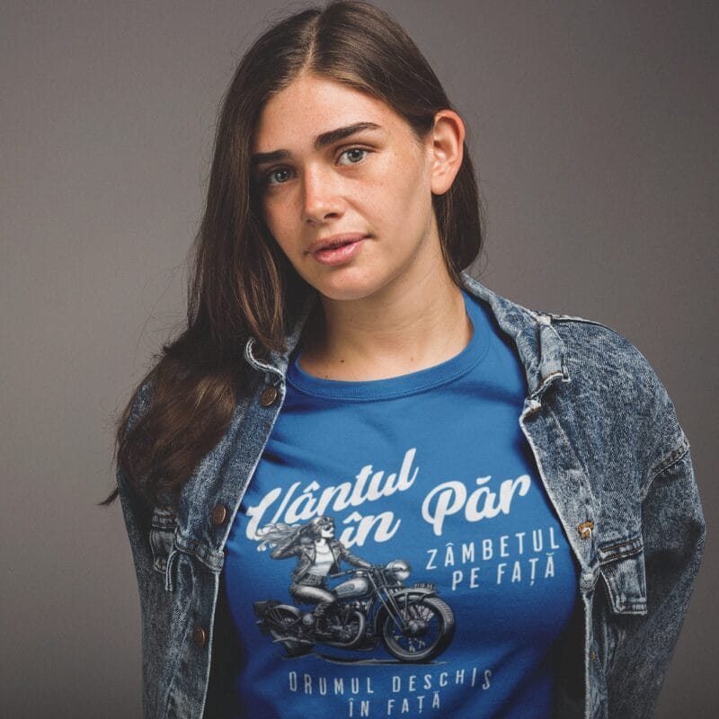 Tricou Personalizat cu Mesaj pentru Motocicliste