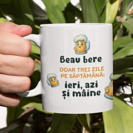 cană personalizată cu mesaj amuzant pentru constantin