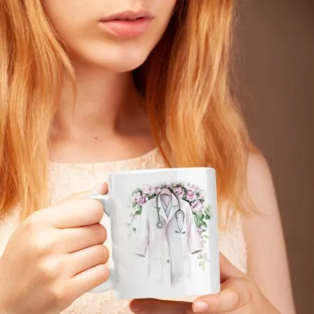 cană personalizată cu mesaj pentru doctor