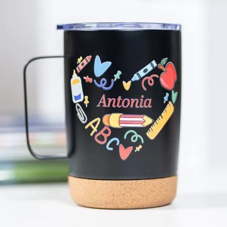 cană termos personalizată pentru educatoare sau Învățătoare