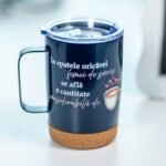 cană termos personalizată pentru femei cu mesaj motivațional