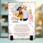 piatră personalizată de mulțumire pentru vecini