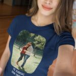 tricou personalizat pentru femei cu poză și text