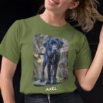 tricou personalizat pentru femei cu poză și text