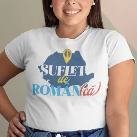 Tricou Personalizat cu Suflet de Român(că)