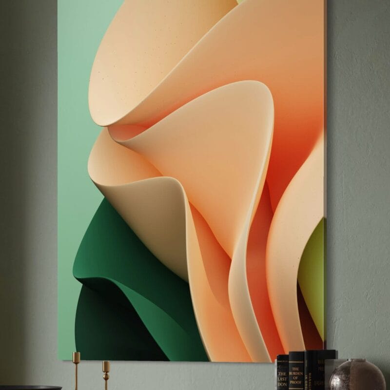 tablou canvas decorativ dune de mătase