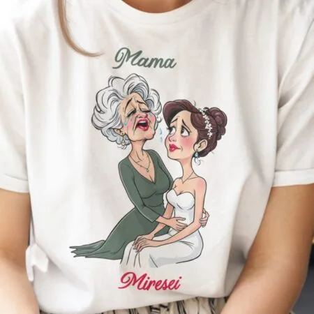 tricou personalizat mama miresei