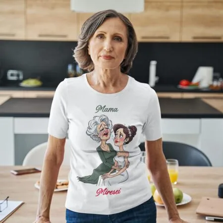tricou personalizat mama miresei