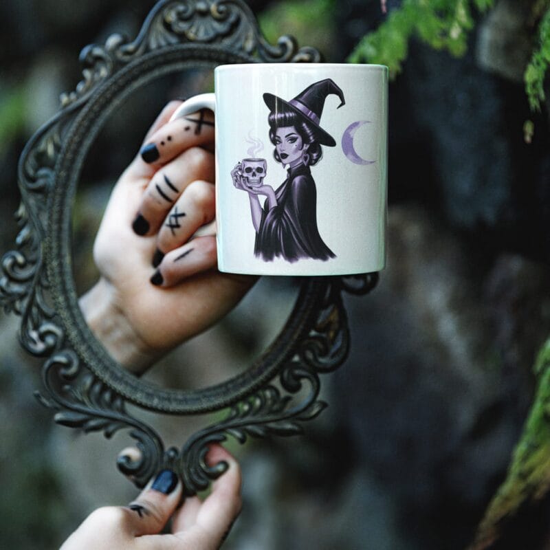 cană personalizată pentru vrăjitoare sincere