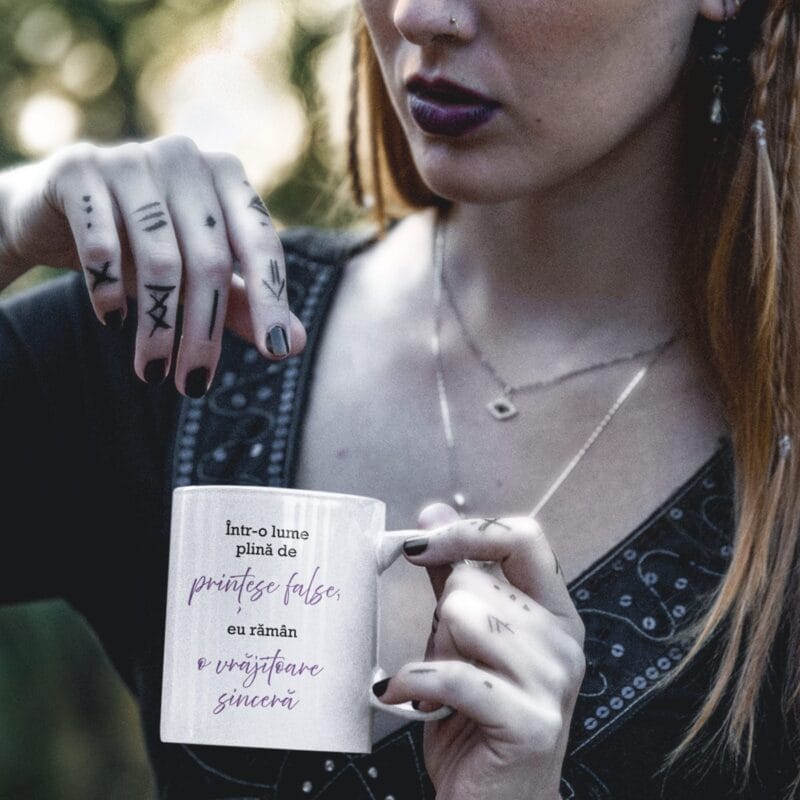 cană personalizată pentru vrăjitoare sincere